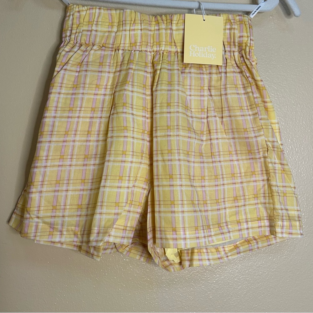 Charlie Holiday/Anthropologie‎ Lounge Shirt/Short Set - Picture 6 of 6